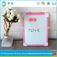 New kids magnetic pink frame drawing board christmas whiteboard